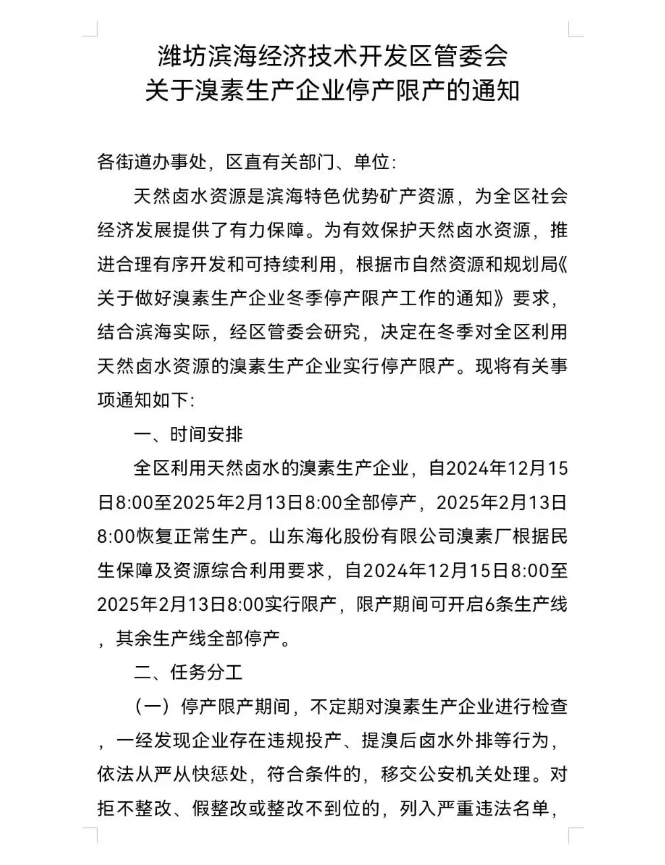 股份资讯｜12月生产重镇集体停产！价格是否迎来上涨行情？